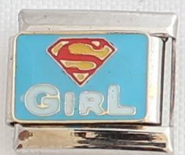 Super Girl 9mm Charm