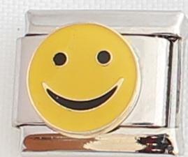 Smiley Face 9mm Charm